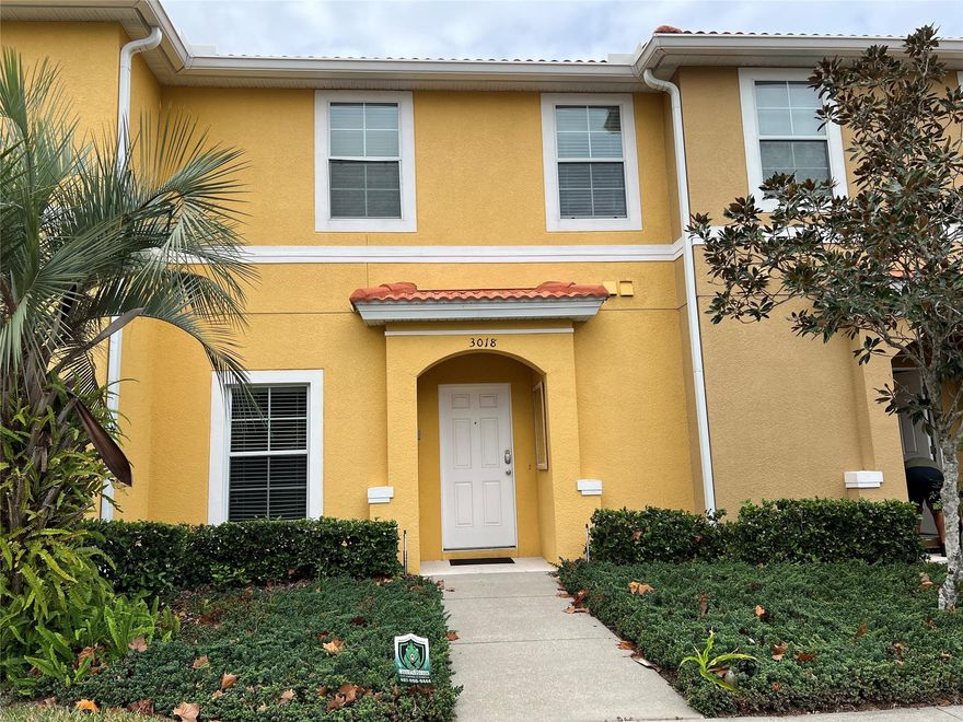 PRICED TO SELL.  Excellent Investment Opportunity for Short-Term Rentals, a Vacation Home, or a Year-Round Residence.  Close proximity to Disney World Theme Park, entertainments, restaurants, and shops.  Fully furnished 2-story townhouse unit in a desirable Guarded Gate community with Resort Style amenities.  Two bedrooms and two and a half bathrooms functional layout.  Full-sized washer & dryer and a spacious storage room inside the unit. Screened patio.  Updated kitchen.  Basic Cable and Wifi services are included in monthly maintenance. Call Now to schedule a tour.