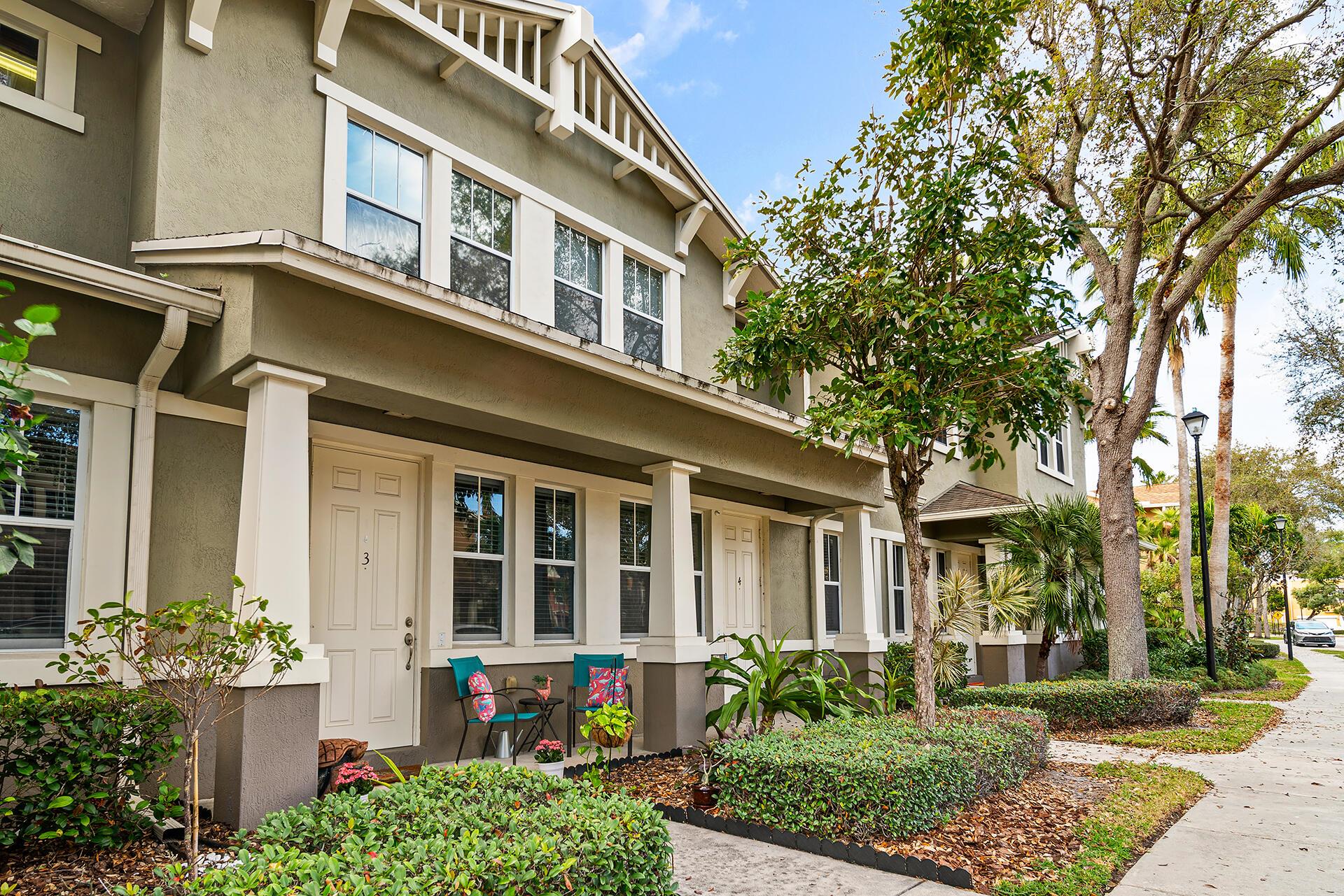 Beautiful, spacious rare two story 2 bed unit in CitySide. This 2 bedroom, 2-1/2 bath, two-story townhouse features a large floorpan, upgraded kitchen cabinetry, newer stainless steel appliances, large laundry room, sizable office nook and each en-suit bedroom with its own walk-in closet, and the ONLY two bedroom unit in the neighborhood with a TWO car garage. Situated perfectly just off 95, this gated community is only minutes from the heart of Downtown West Palm, Whole Foods, Palm Beach Outlets, PBI Airport, Rosemary Square, the beach and more! CitySide boasts a resort style pool, newly updated fitness center, running trail and 24 hour security.
