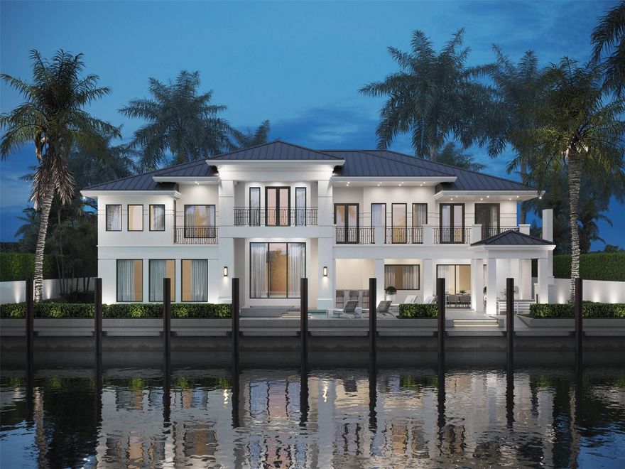 Exceptional value in Seven Isles! Nearly 10,000 SF new construction waterfront estate priced below comparable finished homes. Rare opportunity to customize to your specifications or allow the developer to complete it with curated, high-end finishes. Estimated 3–6 months to completion.
Features include 100+ ft of deep-water frontage, no fixed bridges, direct ocean access, 6 en-suite bedrooms, 8 bathrooms, office, elevator, chef’s kitchen, smart home technology, pool, spa, summer kitchen, and 3-car garage.
Located just minutes from Las Olas, Fort Lauderdale Beach, fine dining, and marinas. Luxury waterfront living with unmatched potential.