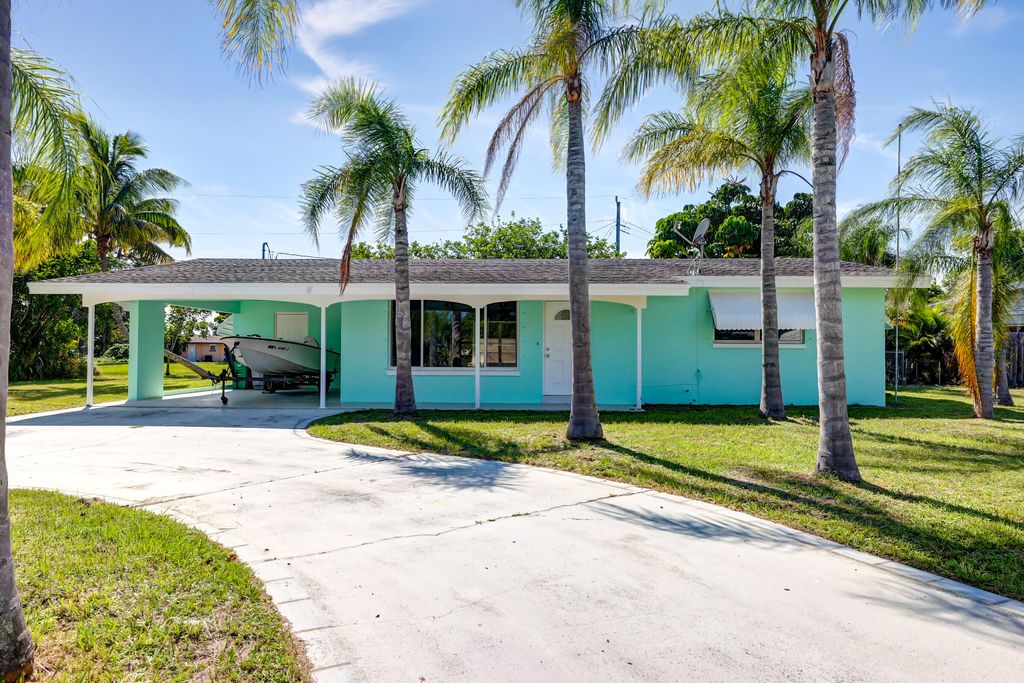 Photo of 210 Beach Avenue, Port Saint Lucie, FL 34952 (MLS # R10917215)