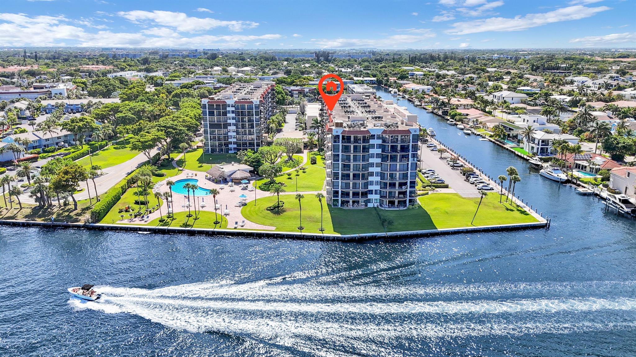 SPECTACULAR PENTHOUSE South East 2BR 2BA Condo Facing the Ocean & Intracoastal Sixth floor in highly sought after Porta Bella Yacht and Tennis. The condo views are sure to impress. Enjoy spectacular views of OCEAN & INTRACOASTAL overlooking the LARGE Kidney shaped pool. This apartment offers a LARGE spacious balcony. Porta Bella East offers many amenities such as PICKLE BALL, TENNIS COURTS, 2 fitness facilities, , indoor hot tub, putting Green, Sauna, overlooking the over 400 feet of INTRACOASTAL & CANAL. The manicured lush green landscaping, overlooking the intracoastal make Porta Bella truly a one of a kind Hidden Secret of Boca Raton. Newly Renovated Porta Bella- Lobby-Hallways-Gyms-Club rooms. Boat docks up to 60 ft boat at 2.50 a sq ft, jet skies, & kayak space available for OWNERS.