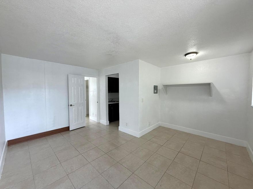 Affordable and spacious studio conveniently located near I-95, Downtown Fort Lauderdale, and Fort Lauderdale Beach. No credit requirements! Situated in a professionally managed community with water included in the rent and on-site laundry facilities for added convenience. Enjoy easy access to shopping, dining, entertainment, and major highways while living just minutes from everything Fort Lauderdale has to offer.