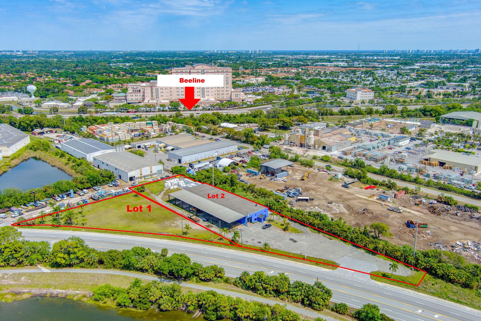 The industrial building located at 7030 N. Haverhill Road, Riviera Beach, FL, offers aprime opportunity for investors or businesses seeking a versatile and spacious industrialproperty. Boasting a substantial 12,814 square feet of interior space and 4000 sf ofoutside overhang storage with an two (2) ton Crane this building sits on a generous2.7173 acres of land, providing ample room for various industrial operations or futureexpansion. The building features 2000 sf of a second floor Offices, breakroom withbathroom and shower, showroom on the first floor, there are seven (7) bay doors 10' x12', 20' high ceilings, Clear span building with concrete roof.The exterior is fenced for security and has 4000 sq. ft of overhang roof with a loading dock