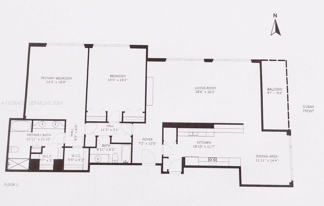 3900 N Ocean Drive 2D