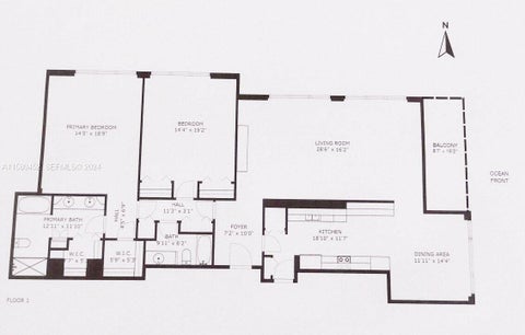 Tiny photo for 3900 N Ocean Drive #2D, Lauderdale By The Sea, FL 33308 (MLS # B26086890)