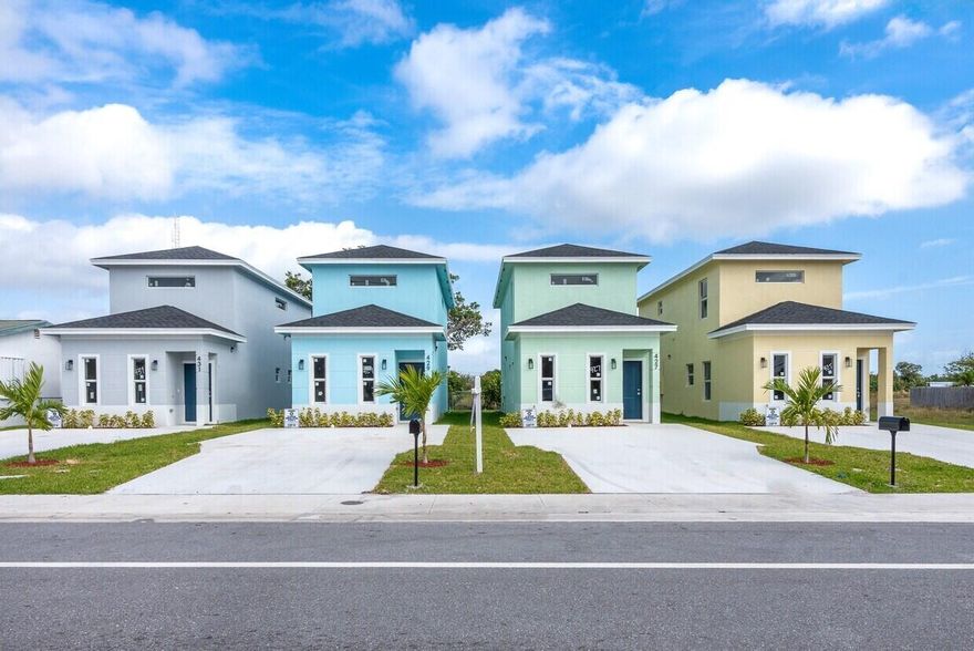 Investment Opportunity: 8 Exceptional SINGLE FAMILY HOMES NO HOA- Properties in Boynton Beach, FL. 33435. You have the option to buy with tenants in place or vacant. Airbnb available. Eight minutes from the beach. A TOTAL OF UP TO 12 UNITS MAY BE AVAILABLE. PROFORMA BASED ON 8 UNITS.An exceptional investment opportunity awaits in Boynton Beach with these 8 properties available for purchase as a portfolio or individually. Each property is meticulously crafted with all CBS construction, ensuring durability and low maintenance. These homes boast no HOA, offering freedom and flexibility with no restrictions, ideal for maximizing rental income or resale potential. Plus, low home insurance rates make these properties even more attractive.