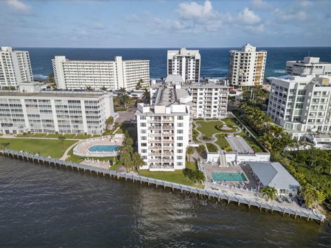 Photo of 3114 S Ocean Boulevard #205, Highland Beach, FL 33487 (MLS # B26000384)