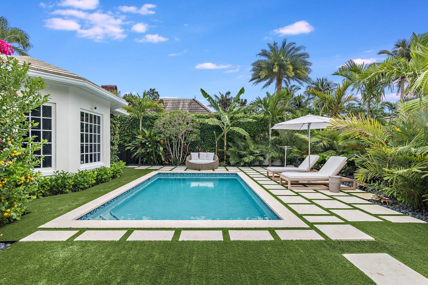 Completely remodeled one story home located on Ridgeview Drive. Beautifully updated split floor plan with open living areas featuring 4-bedrooms plus office and eat-in kitchen. This home is complete with a bright sunny pool and deeded beach access at the end of street.