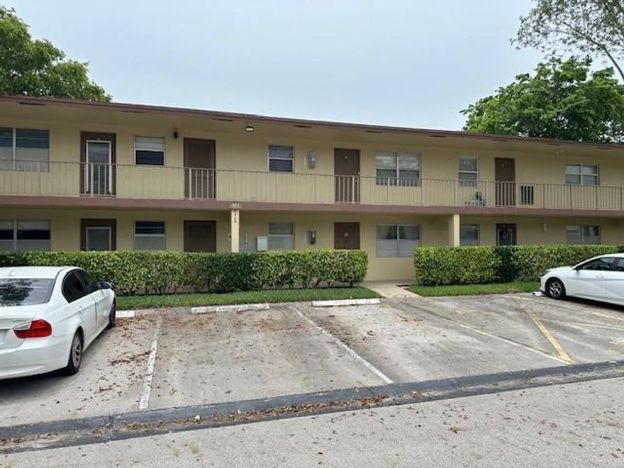 MUCH SOUGHT AFTER FIRST FLOOR UNIT IN DESIRABLE ORIOLE GARDENS SECT 3. IDEALLY SITUATED WITH CANAL BEHIND THE BUILDING FOR EXTRA PRIVACY. BEAUTIFULLY REMODELED KITCHEN WITH LARGE PASS THROUGH TO THE DINING AREA. NEWER RANGE, REFIGERATOR, DISHWASHER, MICROWAVE, AND AC. UPDATED SHOWER, TOILET, AND VANITY IN SECOND BATHROOM. UPDATED TOILET AND VANITY IN PRIMARY BATHROOM. LOVELY LARGE TILE IN LIVING AREAS. ENCLOSED PATIO. REMODELED CLUBHOUSE, WITH POOL, BILLIARDS, CARD AND EXERCISE ROOMS, LIBRARY, AUDITORIUM. ASSOC HAS EVENTS THROUGHOUT THE YEAR. COMPLEX IS CLOSE TO NEWLY REMODELED PUBLIX, WALGREENS, MALL, BANKS, RESTAURANTS AND MUCH MORE. SHORT DRIVE TO THE BEACH. ASSOC STATES 55+ REQUIRES 40000 INCOME, 700 CREDIT, SECURITY DEP, APPLICATION WITH IN PERSON INTERVIEW. IF FINANCING 20% DOWN