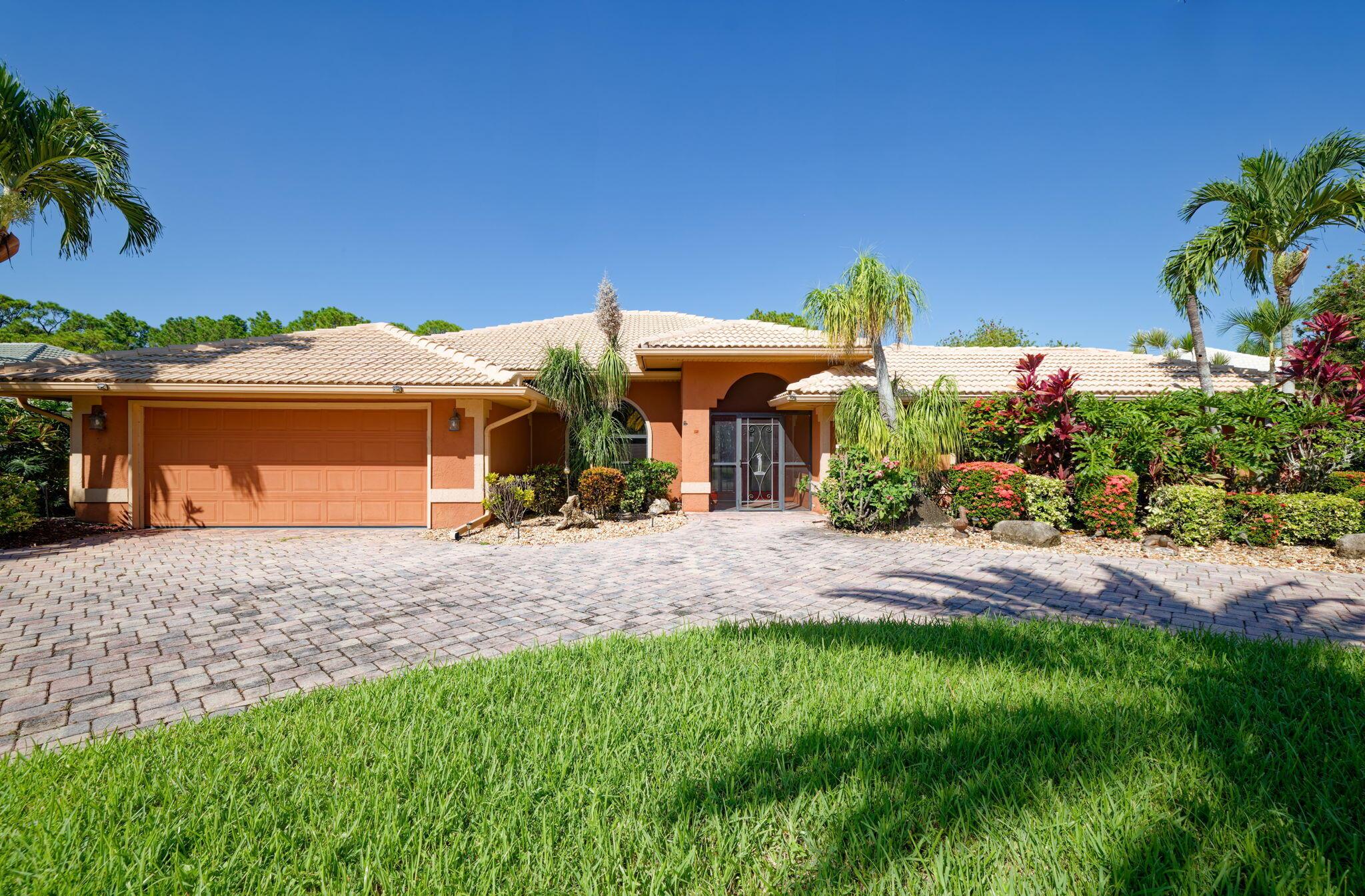 Tranquil Lakefront Living in the Heart of Port St. Lucie with Pool!A peaceful lakefront retreat tucked away on a quiet cul-de-sac in Port St. Lucie. This beautifully maintained 4-bedroom, 3-bath home offers a spacious open-concept layout filled with natural light, high ceilings, and expansive water views. The kitchen shines with stainless steel appliances, granite countertops, and ample cabinetry--ideal for family meals and entertaining alike. Step outside to your private screened lanai and sparkling pool, where you can relax or host gatherings with stunning Mirror Lake as your backdrop. The luxurious primary suite features a walk-in closet and spa-inspired bath with dual vanities, a soaking tub, and separate shower.