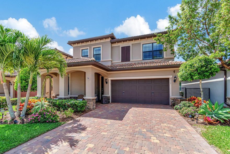 Introducing the ultimate luxury living experience! This stunning newer construction home is a masterpiece of modern design and sophistication, boasting top-of-the-line upgrades and amenities that will leave you breathless.As you step inside, you'll be greeted by the bright and airy open-concept living area, perfect for entertaining friends and family. The sleek and stylish kitchen features high-end appliances, granite countertops, and ample cabinetry, making cooking and dining a true delight.
The pièce de résistance is the resort-style pool and outdoor living area, complete with impact windows. The Fields offers a clubhouse, two resort-style pools, pickleball & tennis courts, fitness facility. Lawn care & lawn watering is also included in the HOA fee. Call for a private showing today! This incredible home also features:

- Impact windows and doors for added safety and energy efficiency
- Upgraded flooring and finishes throughout
- Spacious bedrooms with plush carpeting and ample closet space
- State-of-the-art smart home technology for added convenience
- Prime location in a desirable neighborhood, close to top-rated schools and amenities
-Additional gorgeous office/flex space on the first floor
- Second floor has a spacious open loft
- Move in ready