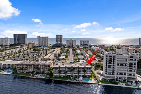 Tiny photo for 711 N RIVERSIDE Drive #401, Pompano Beach, FL 33062 (MLS # B26083023)