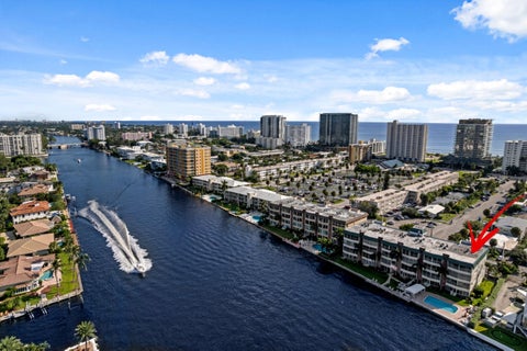 Tiny photo for 711 N RIVERSIDE Drive #401, Pompano Beach, FL 33062 (MLS # B26083023)