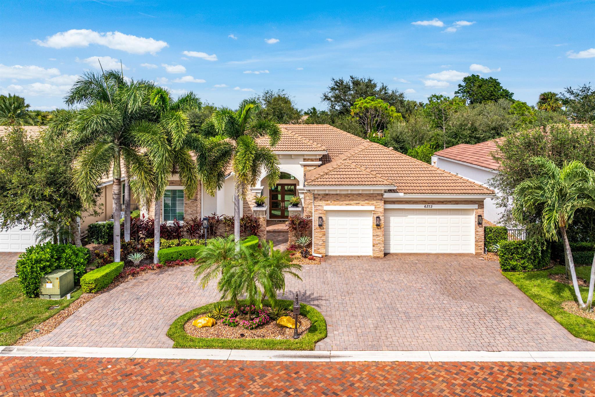 Experience luxury living in this fully renovated 4 bed 3 bath home nestled on a private lot in the Azura community located in Boca Raton. Boasting state of the art appliances this exquisite residence offers a seamless blend of style & comfort. The open-concept design features a gourmet kitchen, spacious living areas, & a primary suite with spa-like bath. A circular driveway adds elegance & convenience while lush landscaping ensures privacy. Enjoy resort-style amenities, including clubhouse, pool, & fitness center all within minutes of world-class dining, shopping, & top-rated schools. Home Features a natural-gas generator, impact glass windows, new 36x72'' porcelain flooring, new Wolf appliances, new kitchen cabinets & counters, all new bathrooms, new electric/plumbing, grade 5 ceiling