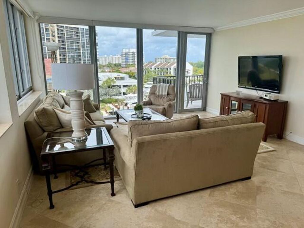 Photo of 4750 S Ocean Boulevard #504, Highland Beach, FL 33487 (MLS # R11078482)