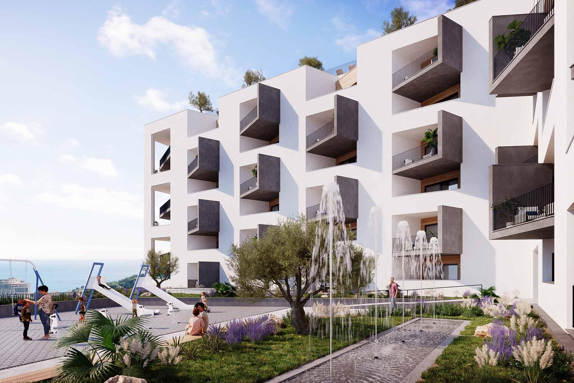**Modern Sea-View Apartment in Bečići, Budva - Vuelo Sobre Complex**Experience elegant coastal living in Apartment N 502, located on the 5th floor of Vuelo Sobre - Bečići, Section 1. This spacious 109 m residence offers two rooms with high-quality finishing, stunning sea views, and easy access to Montenegro's Adriatic coastline.