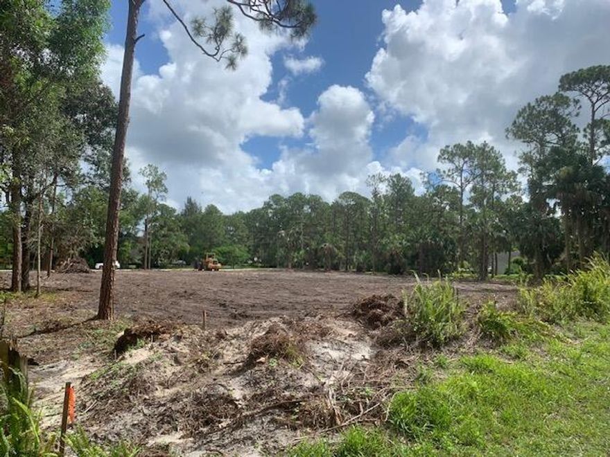Here's the perfect opportunity to build your dream home in the highly desired community of Jupiter Farms! This cleared 1.5 acre lot is south facing and HIGH AND DRY!  The property is surrounded by dirt and paved roads with tons of natural vegetation including  palm, oak and pine trees.Don't miss this opportunity to be a part of a spacious, peaceful Jupiter community with NO HOA FEES OR RESTRICTIONS!Located south of Indiantown Road, but stillclose to shops, restaurants and beaches.Note - The seller has custom home plans  designed specifically for this lot. Available upon request.