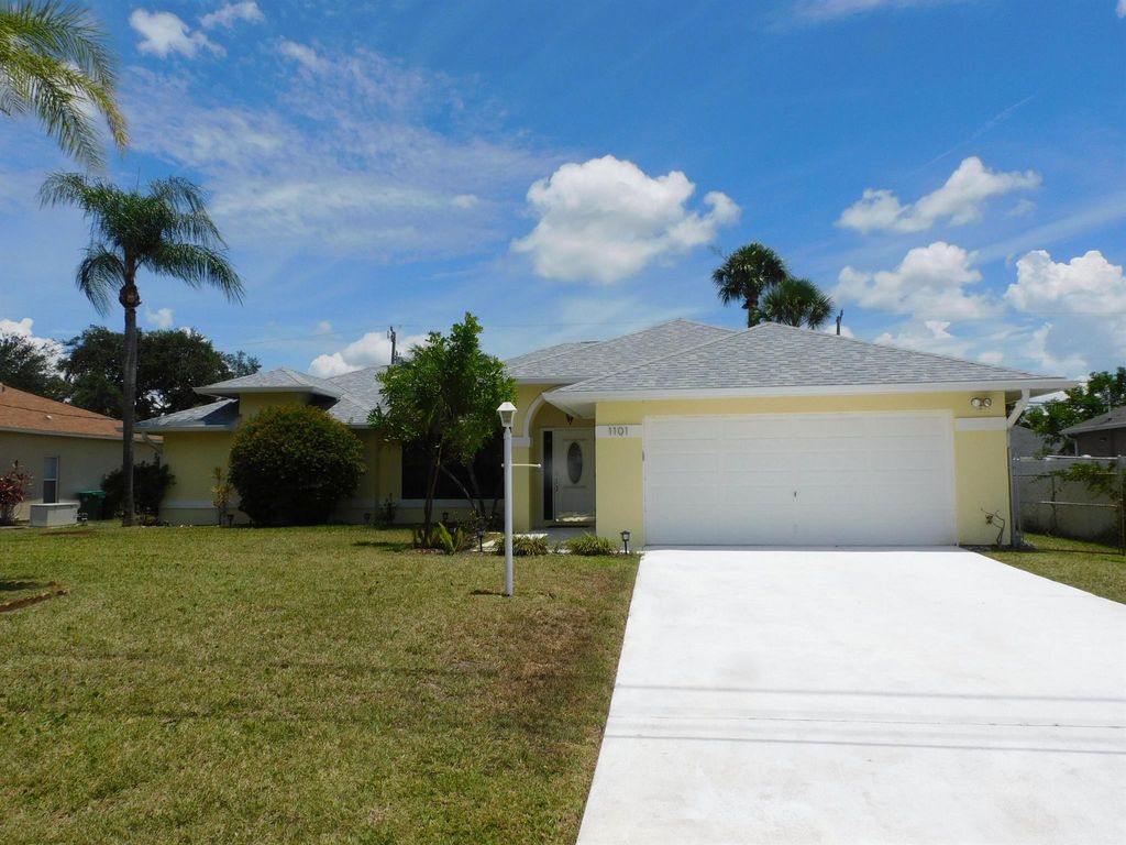 Photo of 1101 SW Alcantarra Boulevard, Port Saint Lucie, FL 34953 (MLS # R10995043)