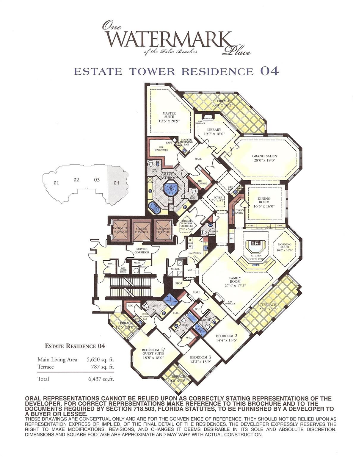 ONE WATERMARK PLACE OF TH - Residential