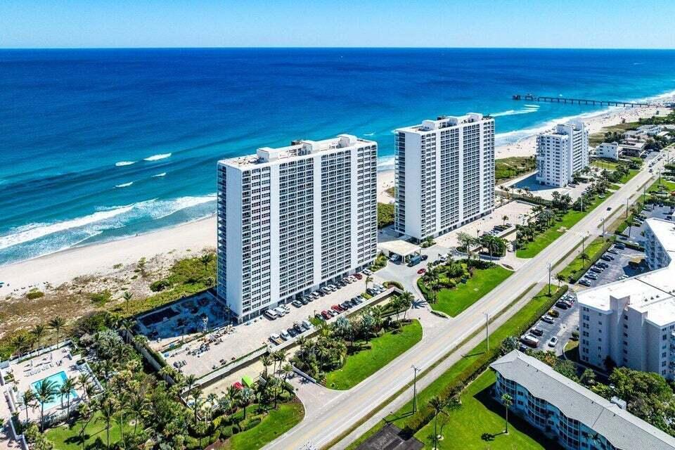 * WHEN ONLY THE BEST WILL DO * This elegant two-bedroom residence in the prestigious Ocean Towers of Boca Raton offer the perfect blend of coastal luxury and comfort, with sweeping OCEANFRONT views that define true beachfront living. Situated DIRECTLY ON THE SAND, this condominium features a spacious open layout designed to maximize natural light and highlight the breathtaking water vistas. Residents of Ocean Towrs enjoy resort-style amenities including two oceanfront pools, direct beach access, a state-of-the-art fitness center, and 24-hour security. With its prime location just minutes from Boca Raton's finest dining, shopping and entertainment, this OCEANFRONT condominium presents an exceptional opportunity to embrace the South Florida lifestyle at its finest.