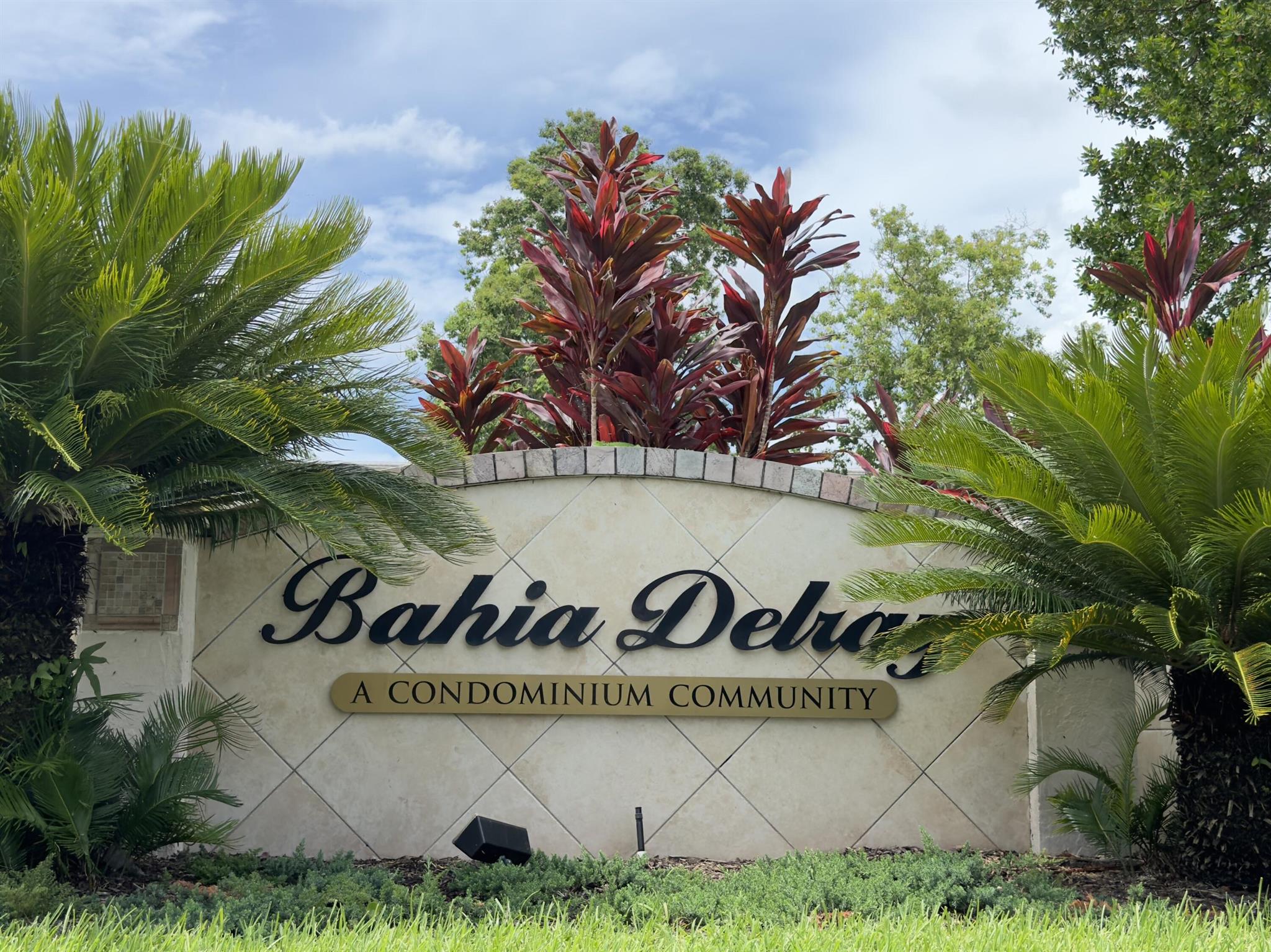 Cozy first-floor condo in the desirable Bahia Delray community! Filled with natural light from large windows, this open-concept home features a kitchen with stainless steel appliances--perfect for cooking & entertaining. Enjoy your morning coffee or evening breeze on the private patio. Bahia Delray is ideally located just minutes from Atlantic Ave, pristine beaches, dining, shopping & major highways. Community amenities include a resort-style pool, spa, fitness center, tennis courts & scenic walking paths. Live close to everything while enjoying a relaxed, coastal lifestyle in a well-maintained, pet-friendly community. Don't miss this opportunity to own in one of East Delray's most convenient & charming neighborhoods.