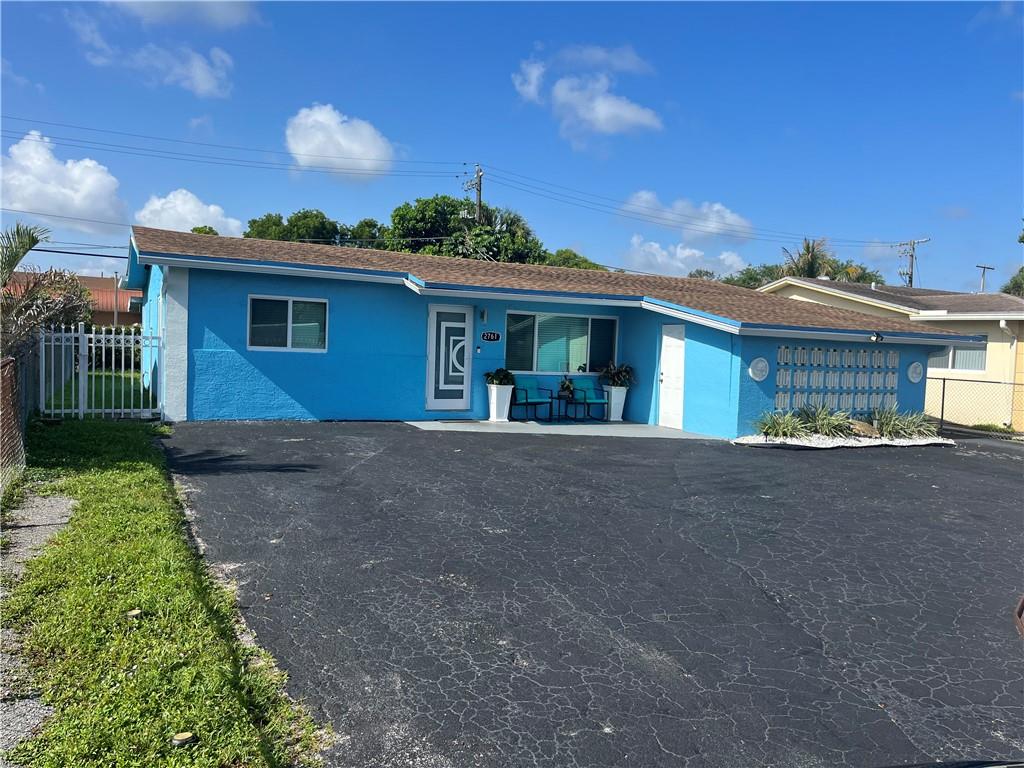 Come and see this fantastic, newly renovated 3/2 home. This entire home features many of the following upgrades that are less than two years old: Roof, Impact windows, water heater, central air conditioner, appliances, ETC. In addition, this house also features an oversized circular driveway, a storage room, an entertainment room, and was tented in 2022. Seller disclosures are attached to this listing. DU must be submitted with all offers.