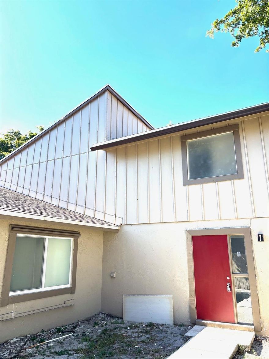 LOWEST PRICE remodeled 2bedroom 1.5 bath corner townhome with GARAGE in community! Ideal for first time homebuyers or savvy investor. It's almost impossible to find a townhome with garage for under $200,000 in Broward. This corner townhome has beautiful new luxury vinyl tile on  2nd floor and stairs.  Both bathrooms have gorgeous new tile and vanities. Brand new ceiling fan and recessed lighting in Living room. The enclosed brick paver patio adds a beautiful place to relax and unwind. The community tennis and basketball courts and pool nearby. The property is close to the turnpike and Sawgrass with Publix and other shopping nearby. The community's 40yr certification is complete for peace of mind for homeowners.