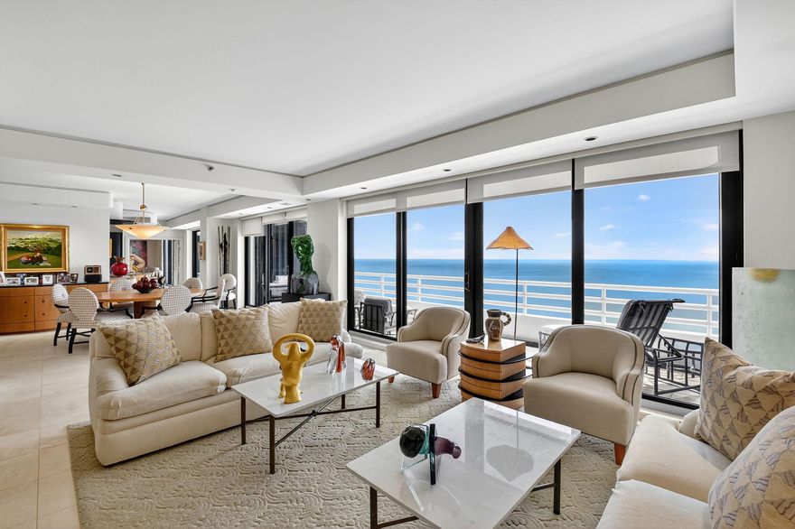 S-1603/04 is an oceanfront, double penthouse offering a lifestyle defined by sophistication, luxury and a connection to the sea. From the moment you step inside, the panoramic ocean views take center stage. Floor-to-ceiling glass invite natural light to fill the interior, while expansive balconies create seamless indoor-outdoor living. Whether enjoying morning coffee as the sun rises over the Atlantic or hosting sunset gatherings with friends, every moment is framed by the beauty of the shoreline.