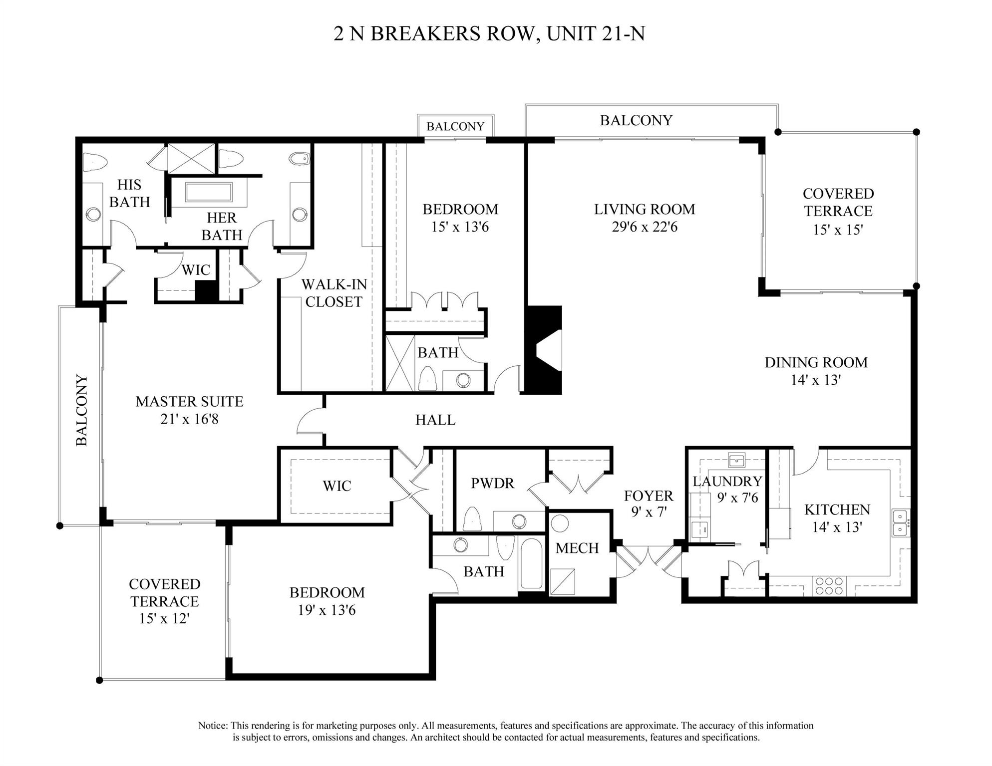 TWO NORTH BREAKERS ROW CO - Residential