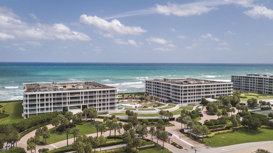 Exquisitely furnished condo at prestigious Sloans Curve! Concrete restoration fully completed! This 2bd/2.5b, 2800+sqft unit totally renovated with the latest trends in design for today's contemporary lifestyle. Spacious floor plan with 9' ceilings and high impact doors. The large balcony is the perfect place to enjoy the ocean breeze and views! Remote control electric shades throughout and high end lighting complete this spectacular unit.  Amenities include gatehouse, 24 hour doorman, pool attendant, tennis center with pro, fitness center and 2 garage parking spaces.  Sloans Curve is the first condonminium after the Estate section and truly lives five star resort. Worth avenue shopping and restaurants just miles away.