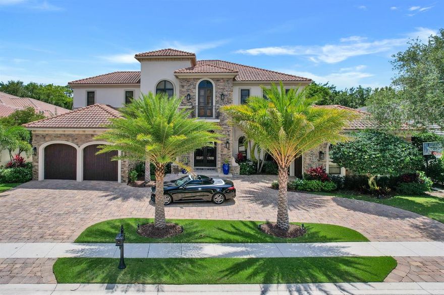 Stunning elegance and grandeur meet comfortable living in this incredibly appointed home perfect for families and entertaining. Upgrades and designer touches abound! Boasting 6 bedrooms and 7.2 baths plus an oversized office and theater room. The downstairs master is elegant and welcoming with his and hers bathrooms, pool access and views. The kitchen is a work of art perfect for entertaining with two islands, 3 ovens, 2 dish washers, a custom 6ft GE Profile fridge, all high end appliances- Viking, Wolf and Bosch- plenty of storage, and more! This complete Control 4 Smart Home gives you control of everything from temperature, to shades, to landscaping and more right on your smart phone from anywhere in the world.  The heart of the home is the fabulous, and very private, outdoor living spac