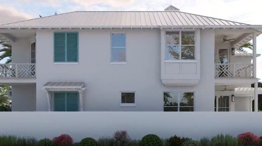 Here is your opportunity to experience this groundbreaking development connecting Fort Pierce's historic downtown with Edgartown. Soon to be a Creative & Contemporary waterfront arts, entertainment & living district in downtown Fort Pierce. There is a total of just 10 Luxury villas being built by INB Homes. The villas were drafted by Cronk Duch Architecture, evoking a strong focus on structures & design that enhance and complement the existing pedestrian friendly atmosphere of Fort Pierce. The exteriors, Anglo-Caribbean in style, feature crimp metal roofs, open eaves, balconies, and all impact glass windows and doors. The interiors, all executed with exquisite craftsmanship and appointed with fine finishes, (including an ELEVATOR) range in 3 different style options curated by Smith Interior Design. The renderings represent "Contemporary Beachside" however you can choose your design package for the build process.  Other interior packages include the "Palm Beach Classic" and "Timeless West Indies" offering design options that range from traditional to sleekly contemporary. State-of-the-art Café kitchen appliances include a gas range with a pot filler and coordinating range hood. The primary bath features a standalone soaking tub. Each luxury villa is a 3 bedroom, 3 ½ bathroom set up with a 2-car garage set up in a way that evokes airy living and dining rooms to cozy studies and bedrooms that open onto balconies with sweeping downtown views, it will inspire anyone yearning for a stylish coastal life. Expected completion date is December 2026. Ask about our current incentives and upgrade options!