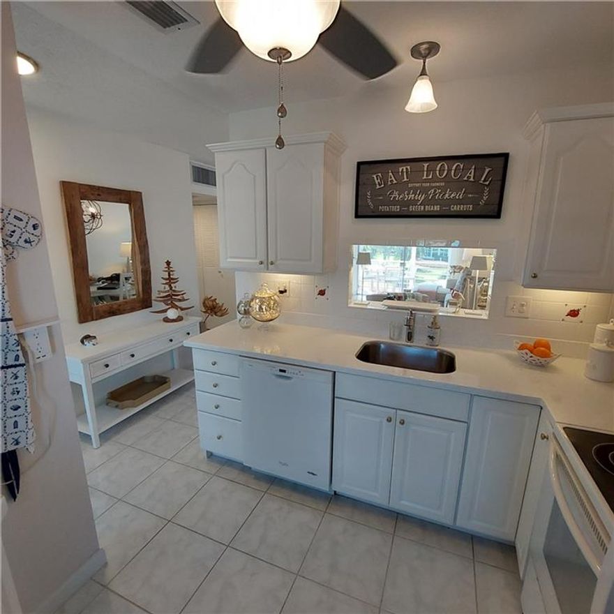 Beautifully updated 2 bedroom unit, Fully furnished "Turnkey move in ready". Kitchen and bathroom are completely & tastefully redone. New beautiful ceramic floors throughout. This 55+ community offers High Speed Internet connection, heated pool, shuffleboard, gym, library, Community kitchen and Hall, club house. Close to turnpike, groceries store restaurants. Low condo fees! Air conditioning installed 5 years ago. This is the one you were waiting for!