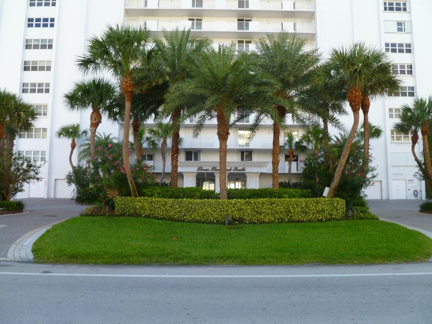 Fabulous DIRECT ocean and model-perfect 2 bedroom/ 2 bath with amazing views from all rooms!! Beautifully upgraded with  new kitchen, baths, floors and windows.  Floor to ceiling windows in the living area capture the breath-taking ocean views the minute that you walk in!! Both bedrooms face the ocean also. Gourmet fully equipped kitchen with stainless appliances and open concept with seating at the bar. Stunning luxury baths for the master suite and the guest bedroom compliment the design of the apartment. A spacious balcony off the living room and both bedrooms capture tropical ocean breezes and is perfect for relaxing. Three Thousand South is a secured building with a resort-style pool, fitness center, clubroom and garage parking. Ideally located near shops and restaurants! A must SEE!
