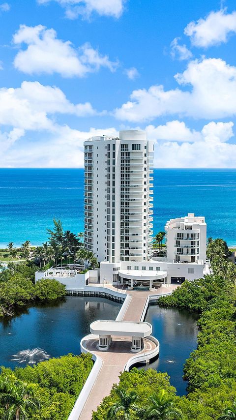 A home in Singer Island