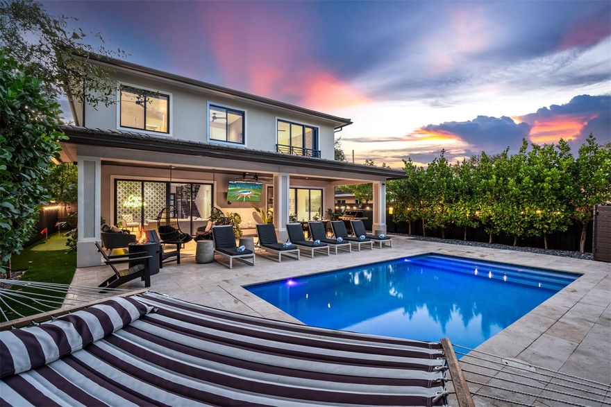 A rare opportunity to own one of Fort Lauderdale’s top 5% performing short-term rentals, this fully furnished and professionally designed home is a turnkey, high-yield STR built for large groups and repeat stays. Casa Monstera has consistently grossed nearly $300K annually and is engineered like a business with smart-home tech, closed-cell spray foam insulation, a commercial-grade UniFi network, Moen Flo remote water shutoff, EV charging, and more. Enjoy a heated saltwater pool, full-yard turf with a putting green, outdoor shower, game room, and modern finishes throughout. Minutes to Las Olas, beaches, the airport, dining, and entertainment, this is a rare chance to acquire a proven, top-performing STR asset offered fully turnkey.