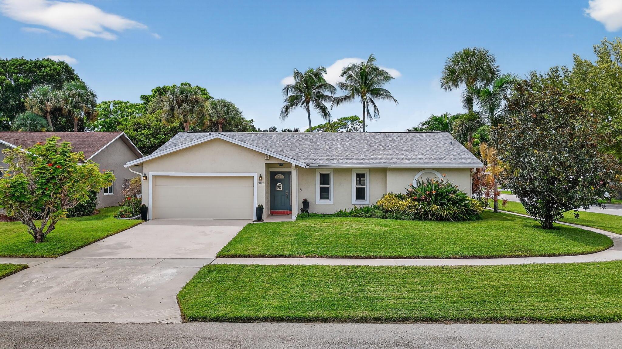 RARE OPPORTUNITY IN AMBERWOODS | IMPACT WINDOWS & DOORS | SALTWATER POOLDon't miss this rare opportunity to own in Boca Raton's highly desirable Amberwoods community, where homes rarely come to market. Perfectly set on a corner lot, this beautifully updated residence blends comfort, elegance, and modern convenience in one of the area's most sought-after, low-turnover neighborhoods.Inside, you'll find an inviting open floor plan with luxury vinyl flooring, crown molding, and abundant natural light. The kitchen showcases white cabinetry, quartz countertops, brand-new stainless appliances, and French doors that open to the backyard patio--perfect for entertaining.A cabana bath offers easy access to the pool and patio for seamless indoor-outdoor living.more...