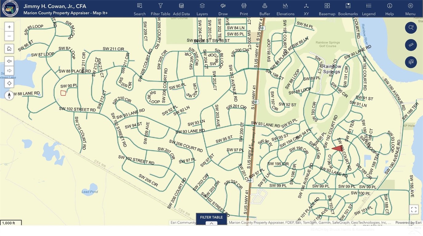Rainbow Spgs 04 Rep - Land