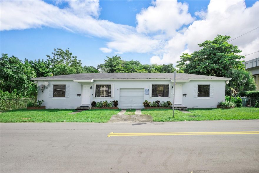 Location, Location, Location!! This property is only minutes from the airport, the design district, Wynwood, downtown Miami and beaches. With easy access to public transportation, this legal duplex consists of 2 beds 1 bath per unit with a 1 car garage designated for unit 4001. If you are a first-time homebuyer or seasoned investor, then look no further! The roof and HVAC were recently replaced with permits. The flooring and shower tile in unit 4003 has been replaced. The entire exterior of the property has been freshly painted. AUDIO/VISUAL SURVEILLANCE PRESENT. All showings must be scheduled through showing time. The contract is subject to probate. The sellers agree to utilize Marina Title, LLC as the closing/title agent.