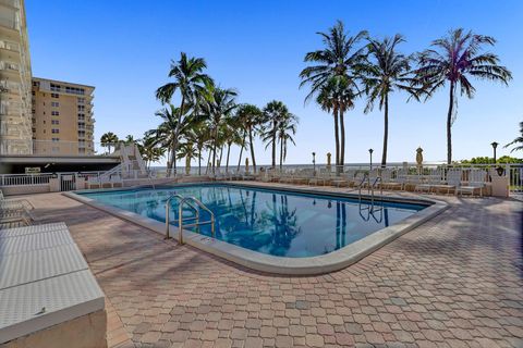 A home in Hillsboro Beach