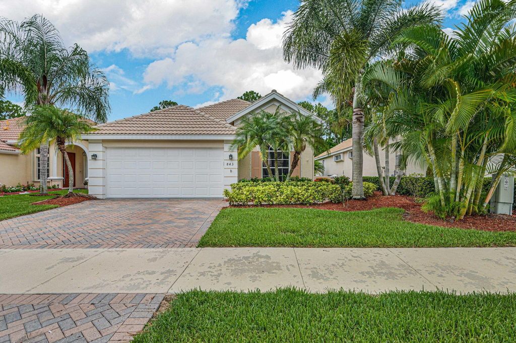 Photo of 843 SW Munjack Circle, Port Saint Lucie, FL 34986 (MLS # R11000840)