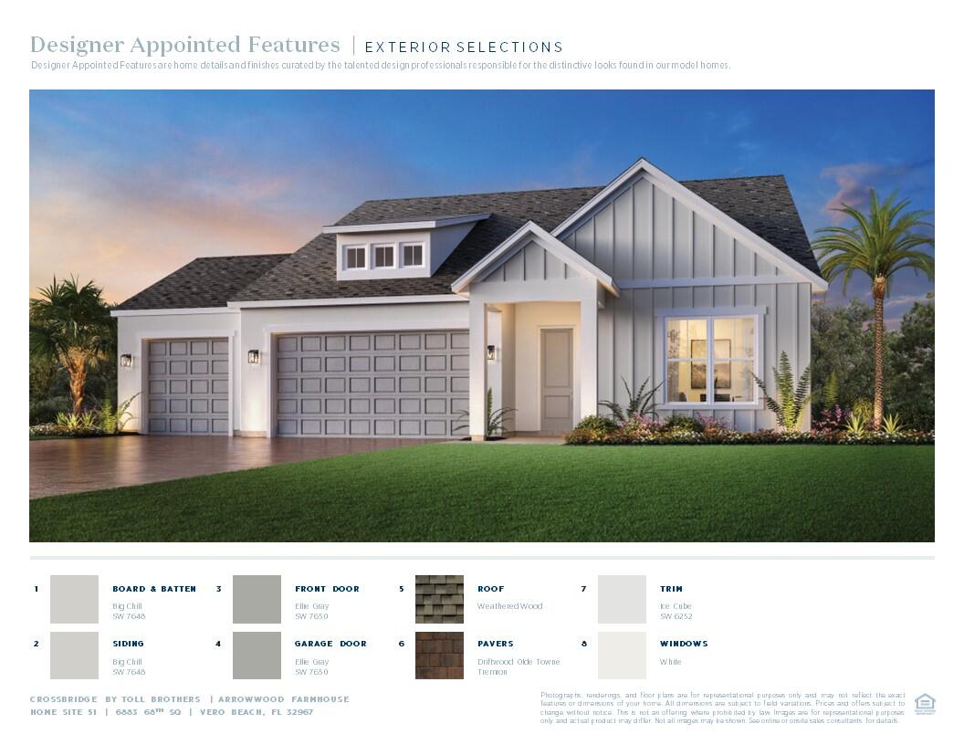 This stunning open-concept home offers the perfect balance of style, comfort, and functionality, seamlessly blending indoor and outdoor living for both everyday relaxation and effortless entertaining. Designed to capture natural light, the modern layout features three spacious bedrooms and two and a half elegant baths. The oversized primary suite is a private retreat, complete with a spa-inspired bathroom and a generous walk-in closet.At the heart of the home, the chef's kitchen boasts an oversized center island with breakfast bar, wraparound counter and cabinet space, and a roomy pantry, all overlooking the inviting casual dining area.