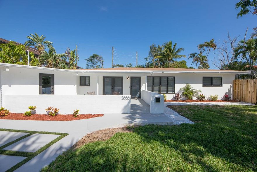 LOCATION LOCATION LOCATION. 5 minutes from the beach. Escape to your private tropical oasis in East Fort Lauderdale's prestigious Coral Ridge/Coral Shores (ZIP 33306). This fully renovated and fully furnished 3-bedroom, 2-bathroom home offers the perfect blend of comfort and luxury—and the BEST PRICE in the area. Look no further! Enjoy South Florida's vibrant lifestyle just minutes from pristine beaches, fine dining on Las Olas, and upscale shopping at The Galleria Mall. Seeking a tax-friendly retreat, this residence is move-in ready and tailored for effortless living. With seasonal demand rising, now is the time to secure your slice of paradise. Schedule your private tour today. Don't wait—season fills quickl