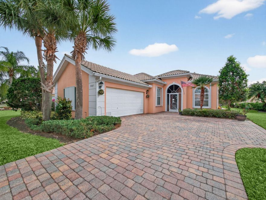 Experience refined living in this completely remodeled, high-end 3-bedroom + den, 2-bathroom lakefront residence located in the highly sought-after Lakes at Tradition. Every detail of this home has been elevated with luxury finishes, modern design, and thoughtful craftsmanship--creating a serene retreat ideal for seasonal enjoyment. Step inside to an open, light-filled layout featuring premium flooring, designer fixtures, and a beautifully updated chef-inspired kitchen with custom cabinetry, upscale appliances, and sleek quartz surfaces. The spacious living and dining areas seamlessly flow toward expansive lake views, delivering the perfect backdrop for relaxation or entertaining.