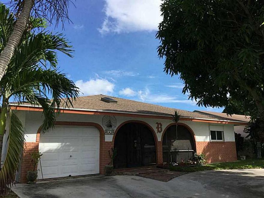 Rarely available!  Great opportunity to own one of the largest models in Deer Run!  Centrally located & meticulously maintained by original owners.  Gorgeous pool area is perfect for entertaining.  Remodeled guest bathroom, 2 skylights, freshly painted in terior, hurricane impact windows.  Garage is now a hobby room, easily converted back.  NO HOA fees!  Near shopping, restaurants, Quiet Waters Park & movie theater.  Easy access to I95, Sawgrass Expressway and Turnpike.  Only 10 minutes from the beach!