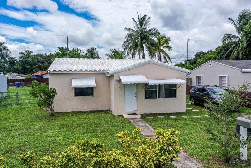 Just 4 miles from the beach, this unique Hollywood Park property offers versatile living and investment potential. The home is currently configured as a 2-bedroom, 1-bath main residence plus an attached 1-bedroom, 1-bath guest suite with a kitchenette. Easily open the connecting wall to create a seamless single residence, or keep it separated—live in the main home and rent the guest suite to help offset your mortgage. Investors can rent both spaces for maximum return. Enjoy a large, fenced backyard with fruit trees, perfect for entertaining or relaxing. This property offers endless possibilities in a prime location close to beaches, shopping, and dining.