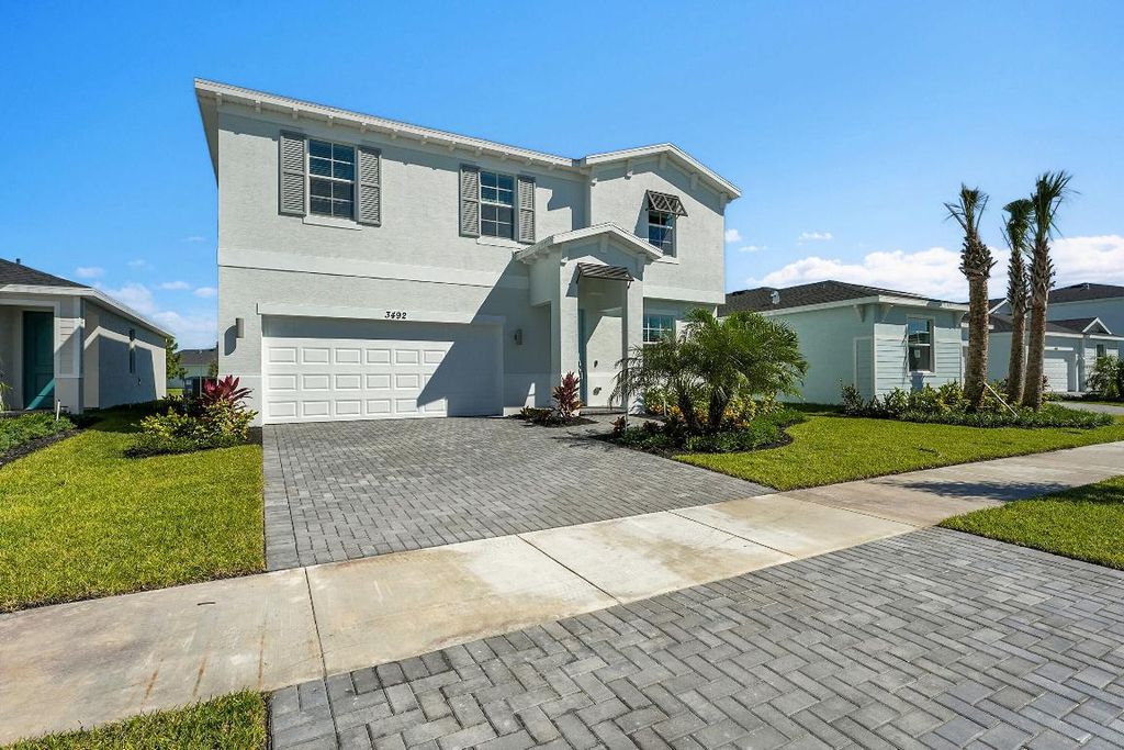 Photo of 3492 Cedar Grove Drive, Fort Pierce, FL 34946 (MLS # R11154603)