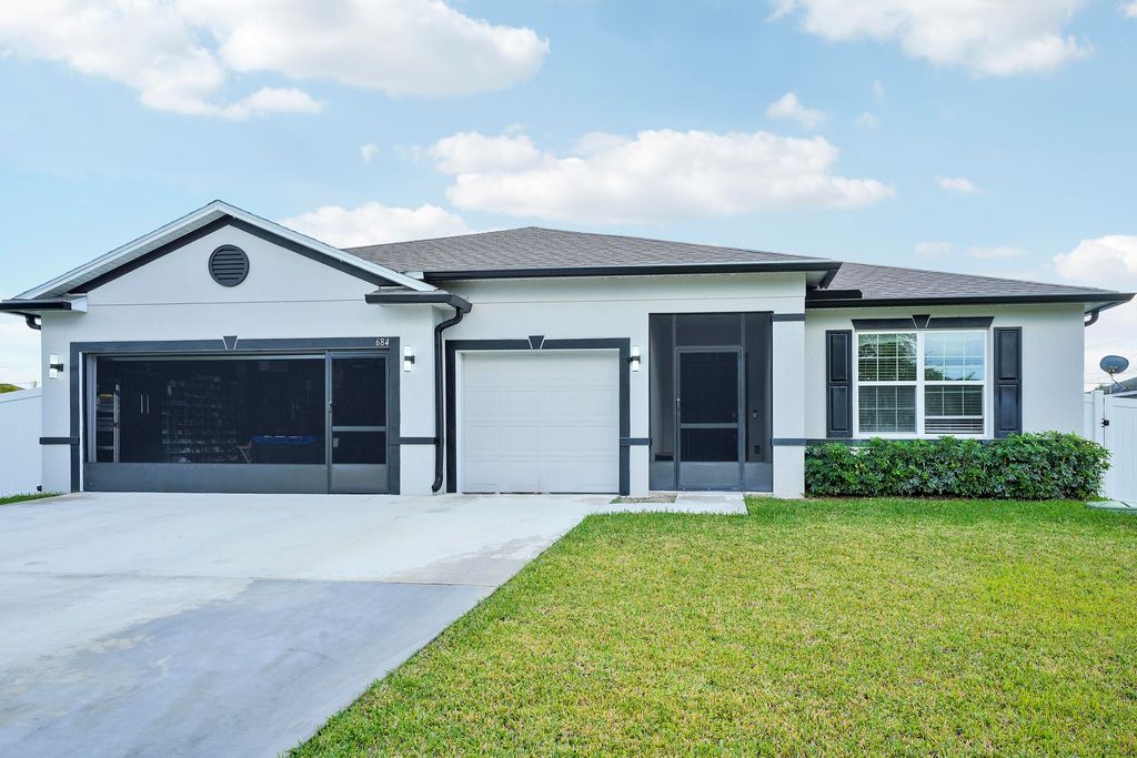 Photo of 684 SW Jada Road, Port Saint Lucie, FL 34953 (MLS # R11140823)