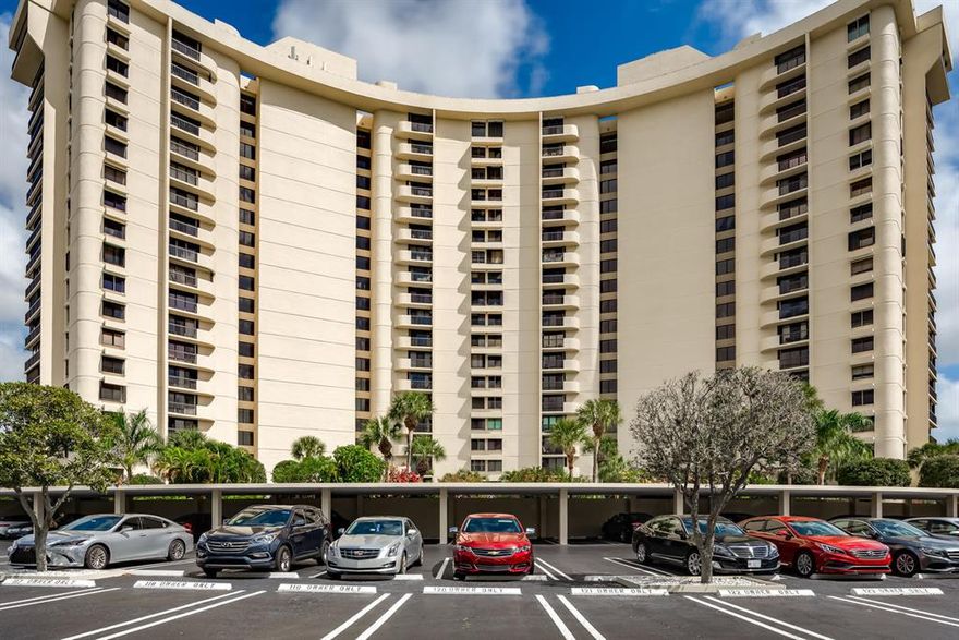 Beautiful Panoramic views of the Jack Nicklaus Golf Course & City in amenity filled luxury building in Lands of the President.  2 bedroom 2 bath with 24 hour doorman in prestigious gated community. Magnificent views from the balcony or any of the 2 Bedrooms day & night. Over 2,000 square feet of space with the balcony. Enjoy all the amenities the building has to offer like 24 hour doorman, Gorgeous Pool, Hot Tub, Tennis courts, Shuffle Board, Social Room, Fitness Center, Sauna, Billiard room, Library, Assigned Parking, with onsite manager. Personal Laundry room with Washer & Dryer in the unit. Great Location near Palm Beach Outlets, Downtown West Palm Beach, Airport, Beaches, Kravis Center & I-95.