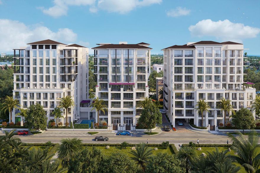 48 Luxury Boutique Residences will feature the finest finishes and amenities.  Owners will enjoy dual entry private elevator access directly into their residence.  Each home will have 270 degrees of natural light, European kitchens and top of the line appliances.  Residences will have Wolf gas barbecue grills built into their outdoor terrace. Amenities include two assigned parking spaces per residence, a Wellness Plaza, featuring Fitness Center, Club Room for entertaining and Pool. Just steps away from the finest Beaches, Restaurants,Shopping, Entertainment and planned multi-million dollar Water Park, right outside the Building.